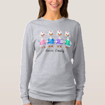 Chemise à manches longues Nurse Emily Gray Goose T