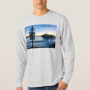 T-shirt Chemise à manches longues Pensacola Bay Sign Sunse