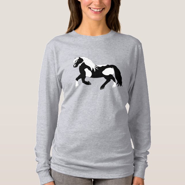 T-shirt Chemise à manches longues Pinto Pony (Devant)