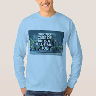 T-shirt Chemise à manches longues pour adultes - "Prendre 