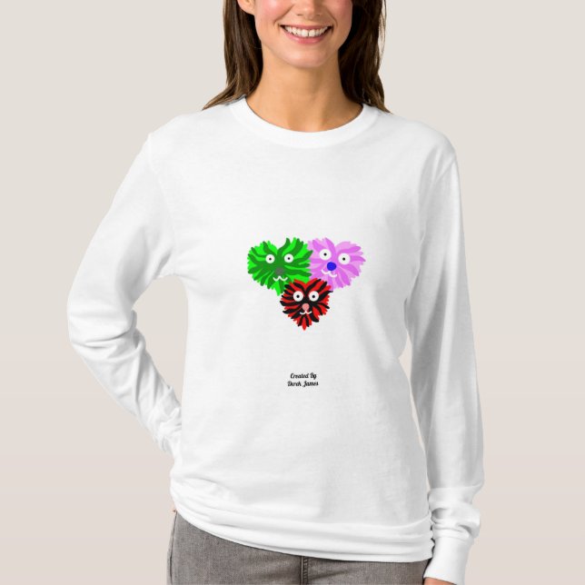 T-shirt Chemise à manches longues pour femmes (Devant)