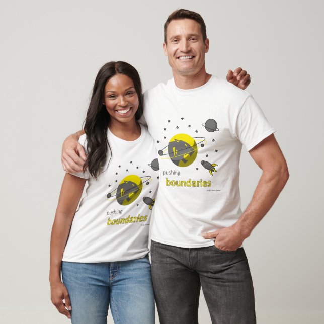 T-shirt chemise à manches longues pour hommes - boundries  (Unisexe)