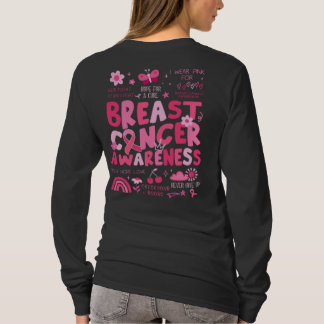 T-shirt Chemise à manches longues pour la sensibilisation