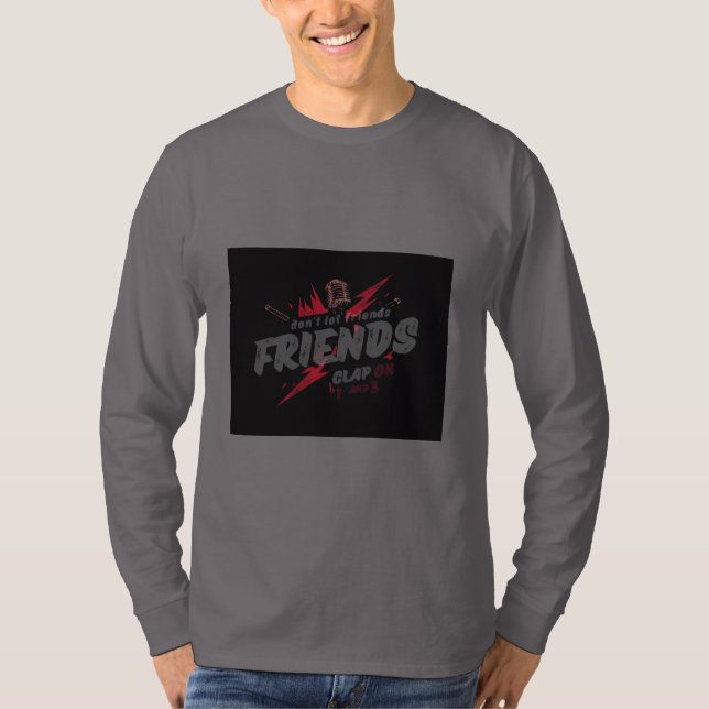 T-shirt Chemise à manches longues pour musicien (Devant)