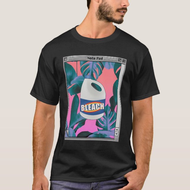 T-shirt Chemise à manches longues Vaporwave esthétique (Devant)