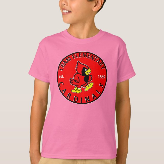 T-shirt Chemise à manches rayées pour enfants (Devant)