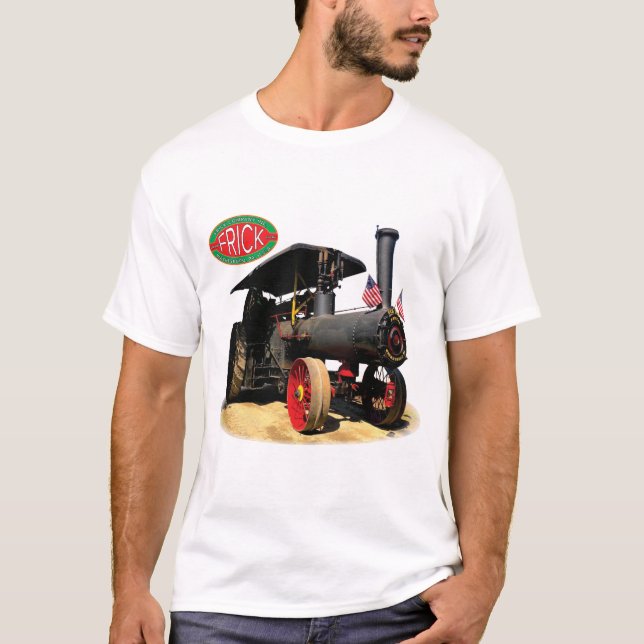T-shirt Chemise à moteur à vapeur de Frick 1911 (Devant)