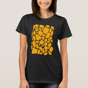 T-shirt Chemise à motif girafe motif animal trick o