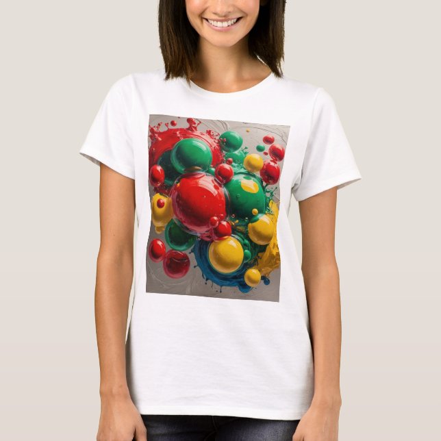 T-shirt chemise à poupée 424z (Devant)