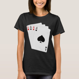 T-shirt Chemise À Quatre As