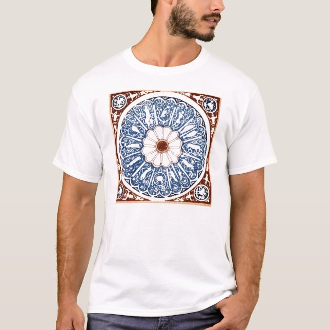 T-shirt Chemise à roue Zodiac (Devant)