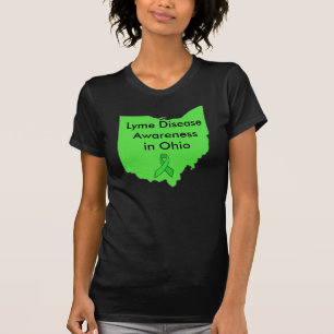 T-shirt Chemise à ruban de sensibilisation à la maladie de