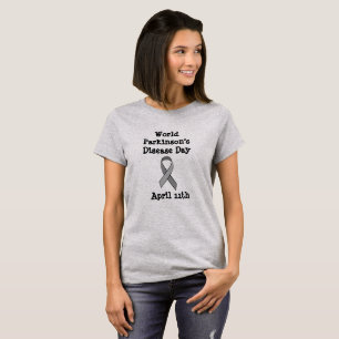 T-shirt Chemise à ruban de sensibilisation à la maladie de