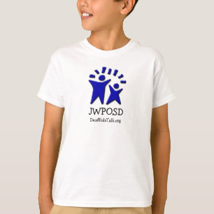 T-shirt Chemise à simple face de logo et de site Web