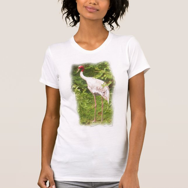 T-shirt Chemise à tête rouge (Devant)