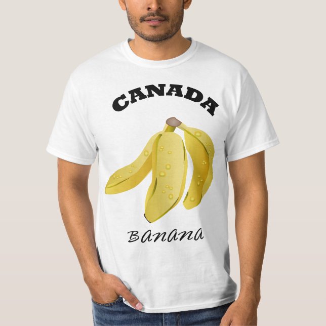 T-shirt Chemise à thème Banana Canada (Devant)