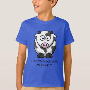 T-shirt Chemise à vaches mignonnes