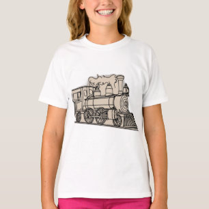 T-shirt Chemise à vapeur vintage conception