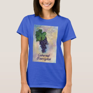 T-shirt Chemise à vin Cabernet Sauvignon