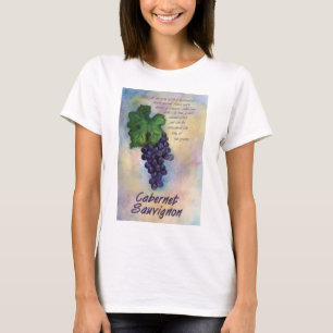 T-shirt Chemise à vin Cabernet Sauvignon