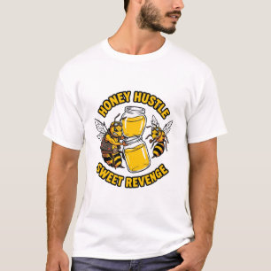 T-shirt Chemise abeille de la revanche douce de Hustle de