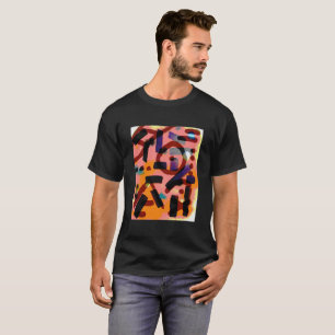 T-shirt Chemise abstraite 1 d'impression