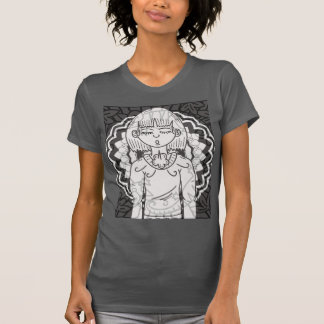 T-shirt chemise abstraite pour femmes