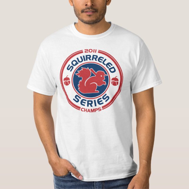 T-shirt Chemise accumulée d'écureuil de rassemblement de (Devant)