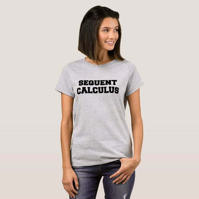 T-shirt Chemise adaptée de calcul Sequent (Devant entier)