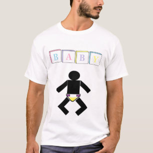 T-shirt Chemise adulte de temps de changement de bébé d'