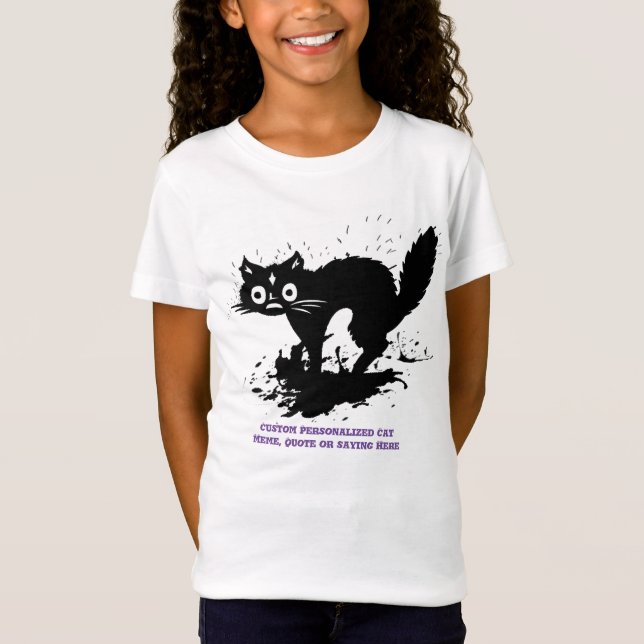 T-Shirt Chemise, Adultes & Enfants personnalisable en mème (Devant)