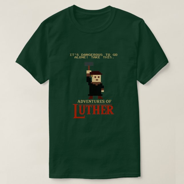 T-shirt Chemise Adventures de Luther (Design devant)
