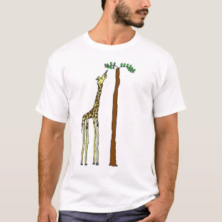 T-shirt Chemise affamée de girafe