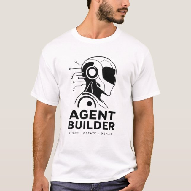 T-shirt Chemise Agent Builder AI  (Devant)