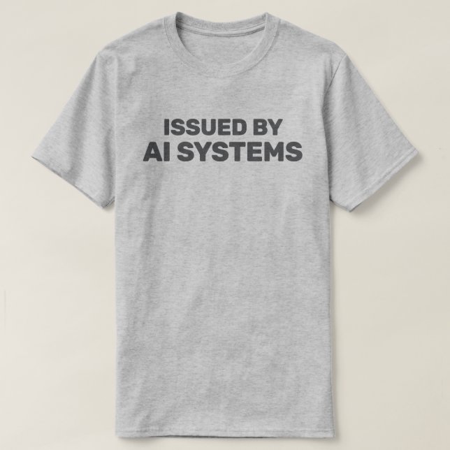 T-shirt Chemise AI Systems™ (Design devant)