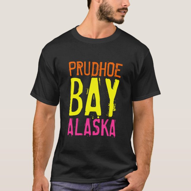 T-shirt Chemise Alaska Prudhoe Bay (Devant)