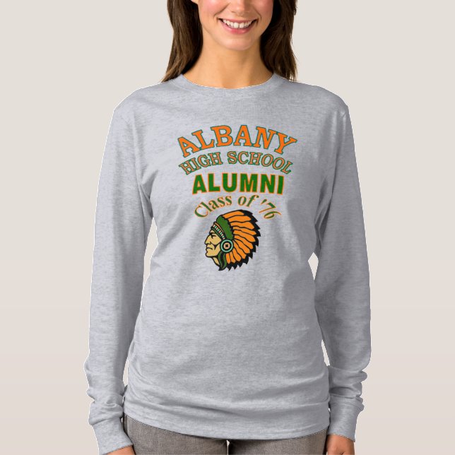 T-shirt Chemise Albany High Class of 76 (Devant)