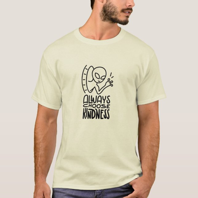 T-SHIRT CHEMISE ALIEN KINDNESS (Devant)