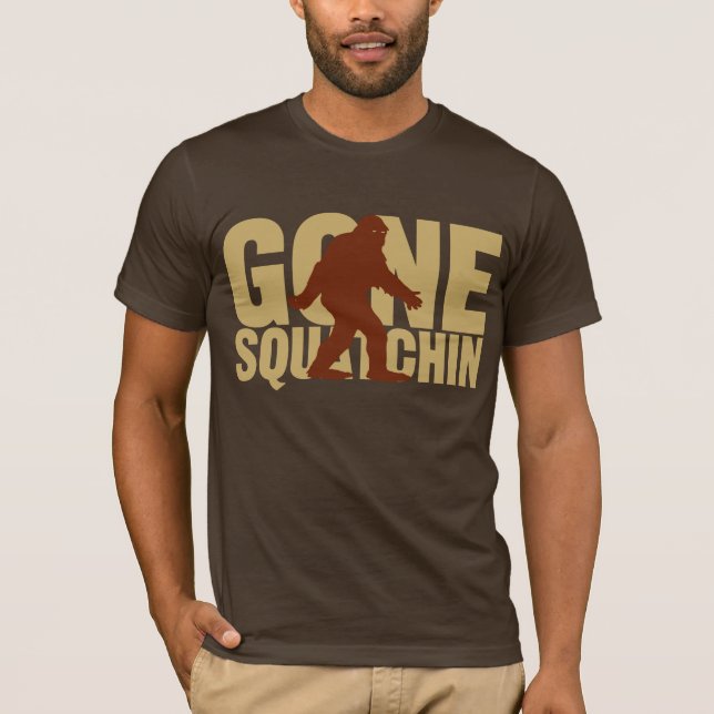 T-shirt Chemise allée de Squatchin (Devant)