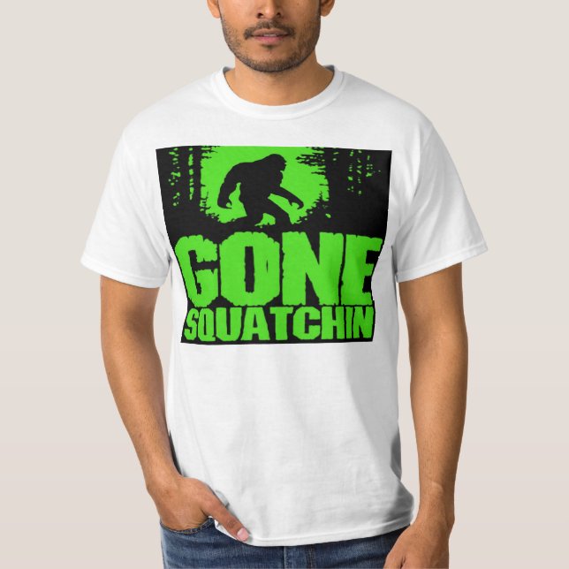 T-shirt Chemise allée de Squatchin - édition de New (Devant)