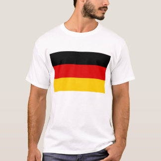 T-shirt Chemise allemande Deutschland Fahne