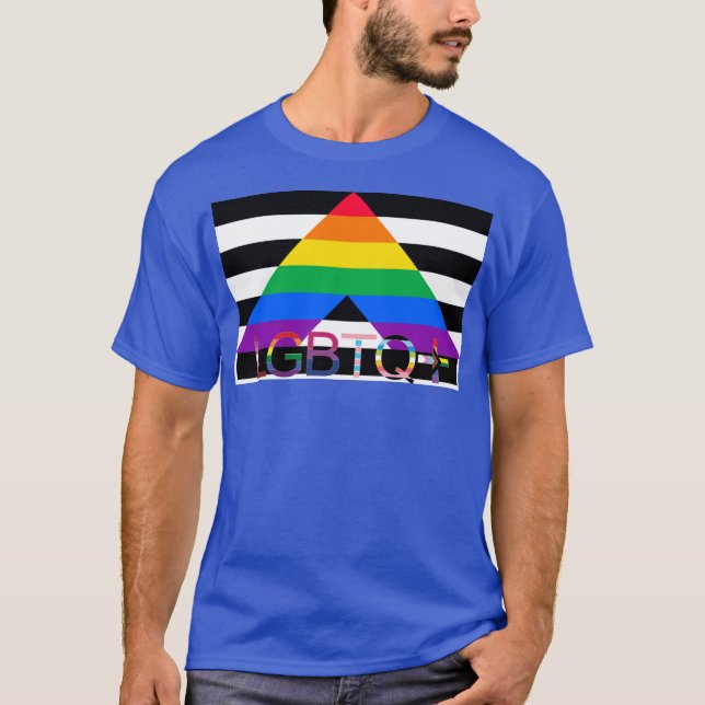 T-shirt Chemise alliée LGBTQIA+ (Devant)