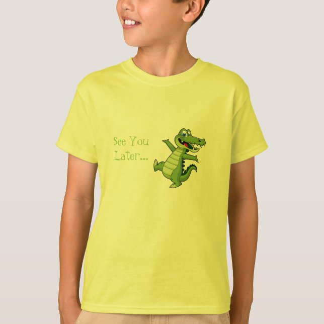 T-shirt Chemise Alligator Enfants (Devant)