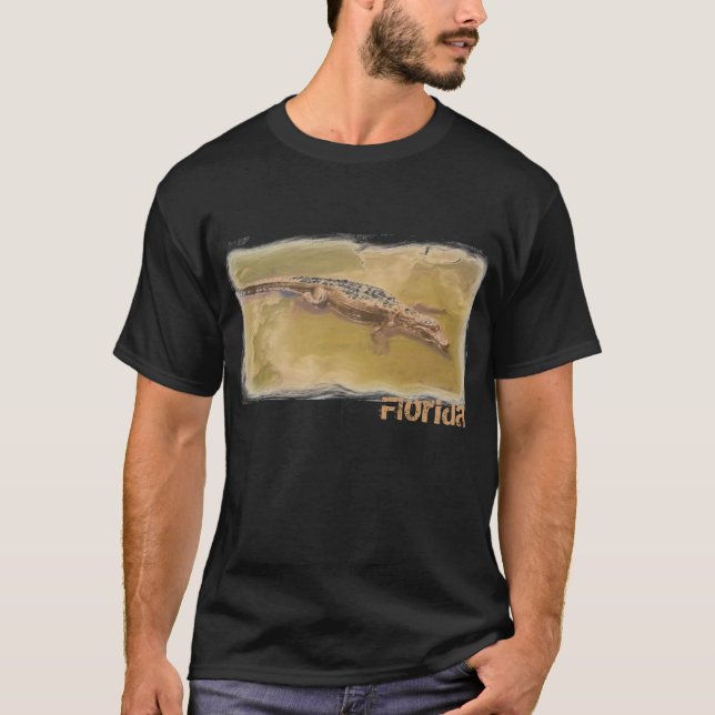 T-shirt chemise Alligator Florida (Devant)