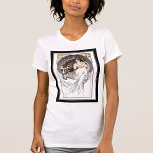 T-shirt Chemise Alphonse Mucha Vintage