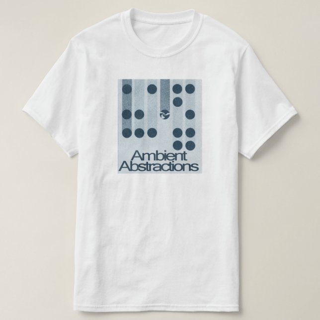 T-shirt Chemise ambiante de logo de points d'abstractions (Design devant)