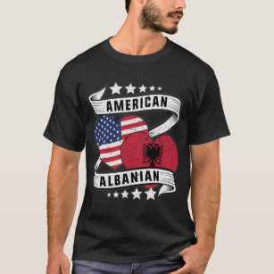T-shirt Chemise américaine albanaise semi-albanaise