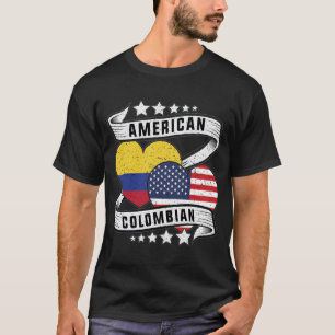 T-shirt Chemise américaine colombienne semi-colombienne