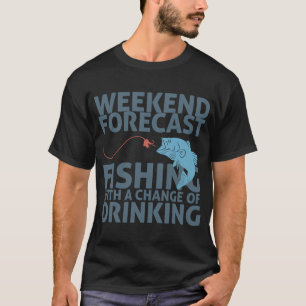 T-shirt Chemise américaine drapeau américain canne à pêche