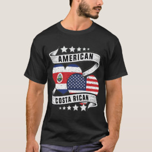 T-shirt Chemise américaine et Costa ricaine Demi américain
